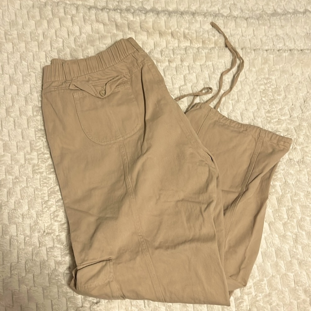 Khaki colored Cargo pants